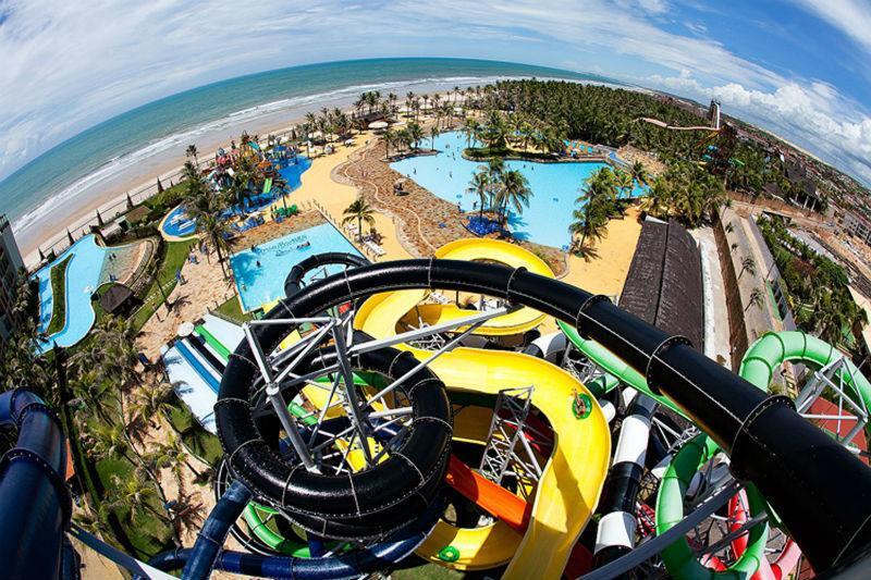 Conforto E Lazer Na Frente Do Mar Ao Lado Do Beach Park Aquiraz Cameră foto